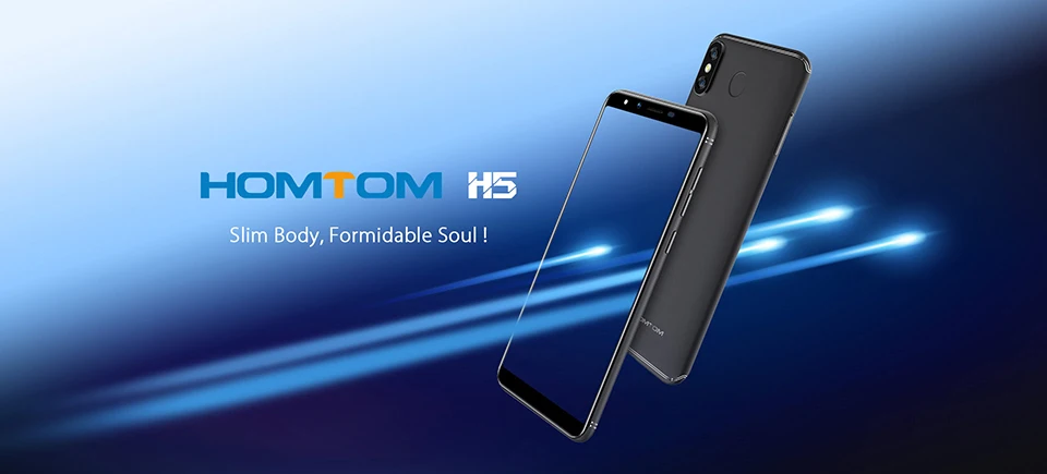 HOMTOM H5 3 ГБ 32 ГБ мобильный телефон 3300 мАч Быстрая зарядка Android 8,1 5," Лицо ID 13 МП камера MT6739 Четырехъядерный 4G FDD-LTE смартфон