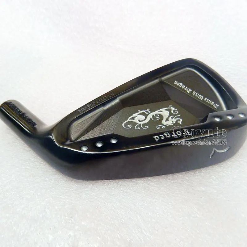 Новые клюшки для гольфа с коваными головками дракона танцев 3-9P мужские клюшек