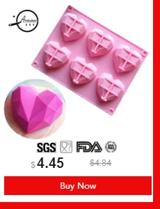 Atekuker 3Pcs/set Pig Bear Lion Frog Dog Cat Elephant Hippo Shape Silicone Mold For Baking Cake Form Silicone Form For Soap Ice