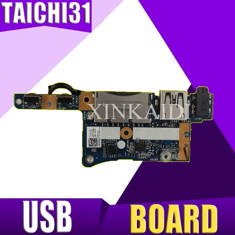 

FOR ASUS TAICHI31 REV:2.0 Audio Card Reader USB Board 69N0NWB10C01 100% Tested Fast Ship