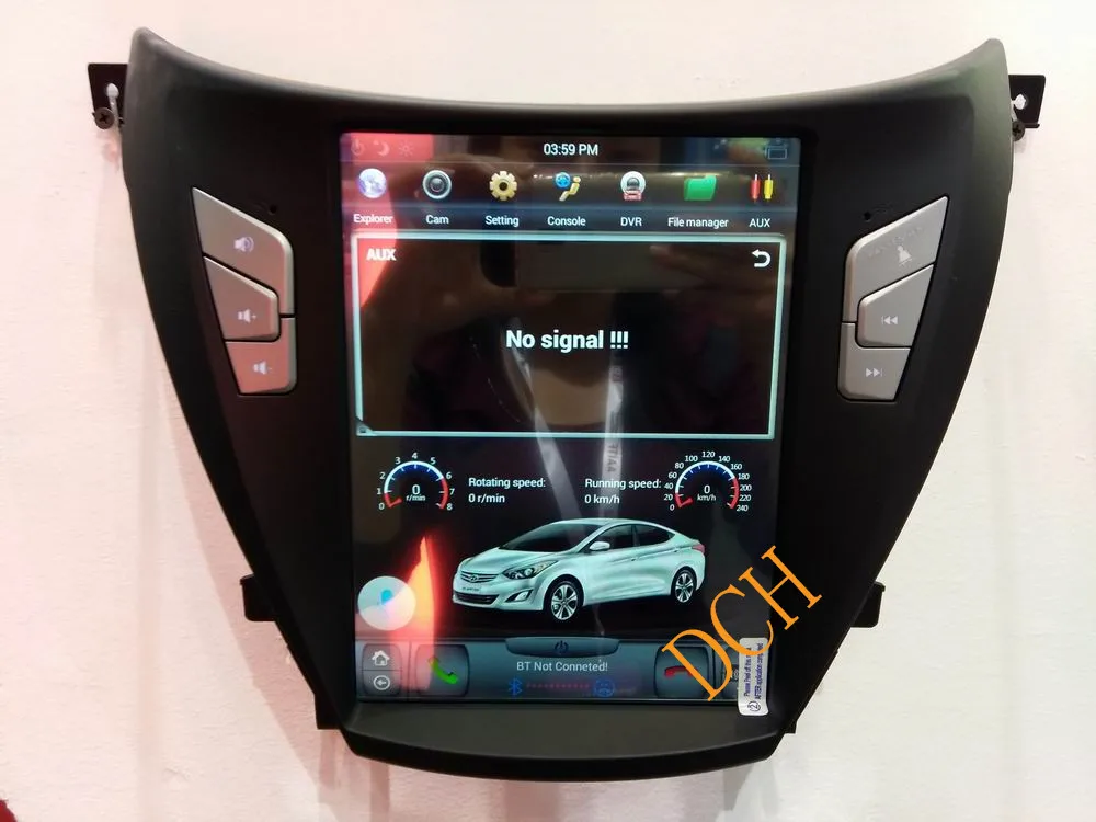 10,4 ''вертикальный Большой автомобильный сенсорный экран в стиле Tesla стиль Android 8,1 автомобильный DVD gps плеер для hyundai elantra 2012 2013 PX6 CARPLAY
