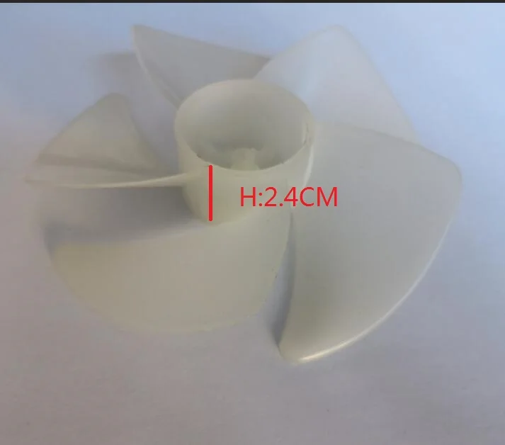 

Запчасти для микроволновой печи, охлаждающий моторный вентилятор, лезвие с 5 лезвиями, диаметр 11,5 см