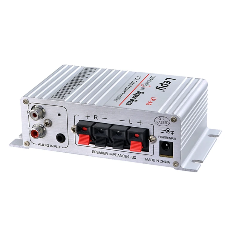 Lepy Авто Мото MP3 MP4 Hi-Fi стерео аудио мини усилитель 12V 2A | Электроника