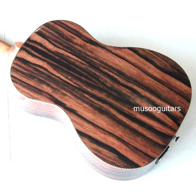 30 дюймов все Blackwood Baritone акустическая электрическая укулеле с шпренгельная Стяжка