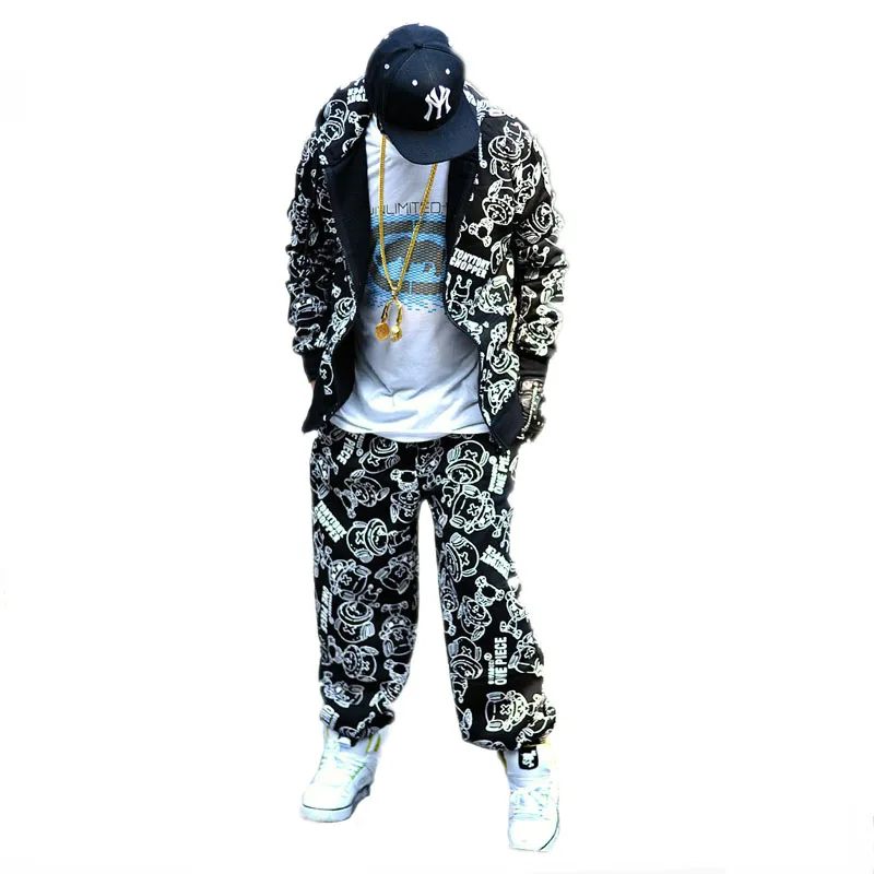 

AmberHeard 2019 Spring Autumn Sporting Suit Mens Set Hooded+Pant Sweatsuit Hip Hop 2 Piece Set Sweatshirt Tracksuit Men Clothing