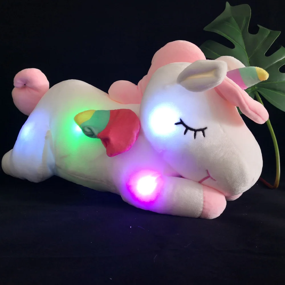 Цветной СВЕТОДИОДНЫЙ плюшевый светильник 40 см|Мягкие игрушки животные| |