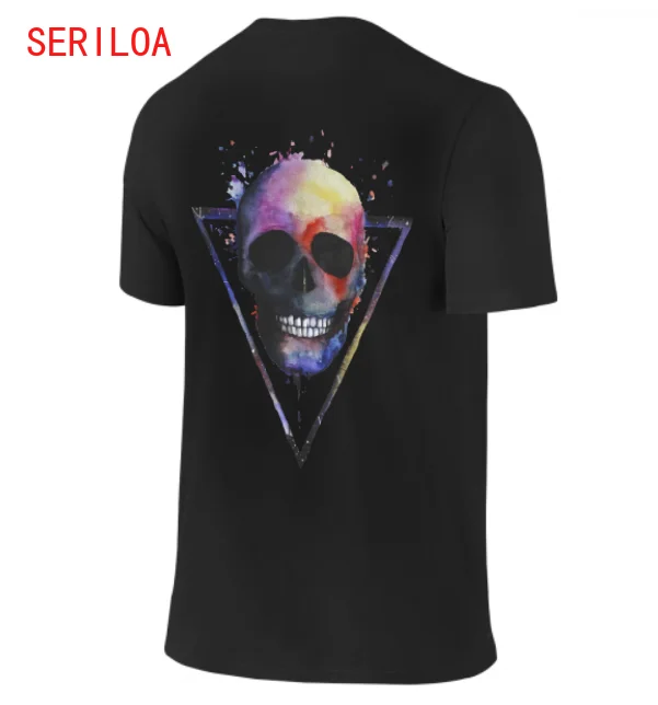 Мужская хлопковая футболка с логотипом и номером 20 цветов | одежда