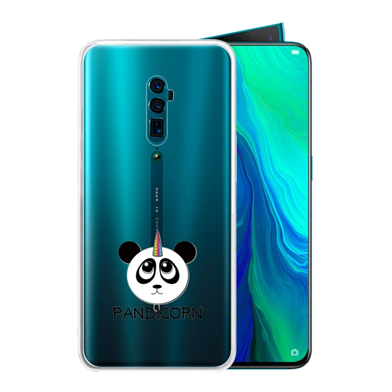 Soft Silicone Clear TPU Case for OPPO Reno 10x zoom Reno2 F 2 Z R17 R15 R11 Plus 9S R15X Ace K5 K3 K1 Cover |