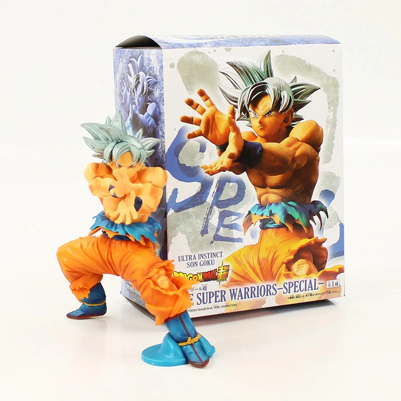 Жемчуг дракона Супер Saiyan воины Сон Гоку фигурка игрушка ультра инстинкт Gokou серебряные волосы скульптуры большой BWFC модель куклы