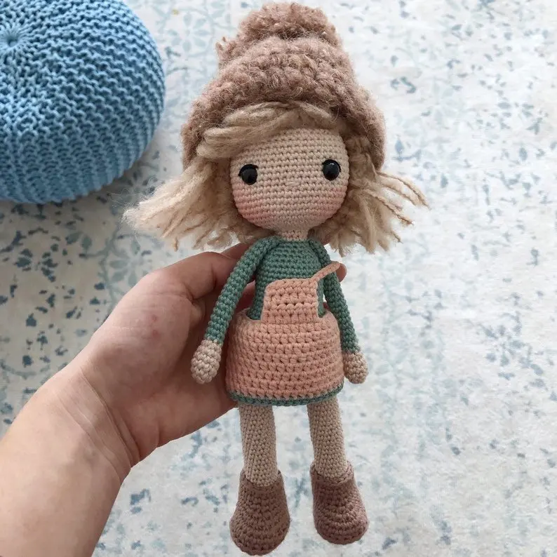 Вязаные игрушки амигуруми погремушка ручной работы кукла Номер модели SY126