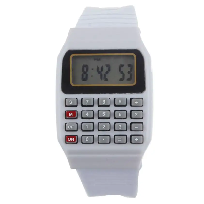 Детские часы reloj despertador цифровые светодиодные силиконовые Многоцелевые