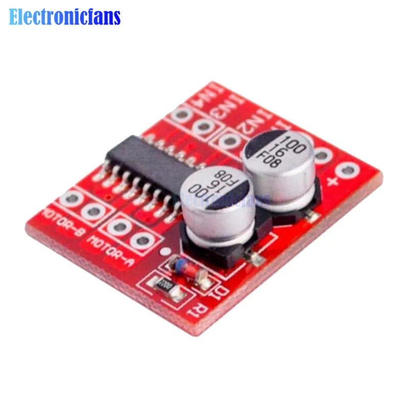 1.5A 2 полосный MX1508 DC драйвер двигателя модуль PWM скорости двойной h мост шаговый
