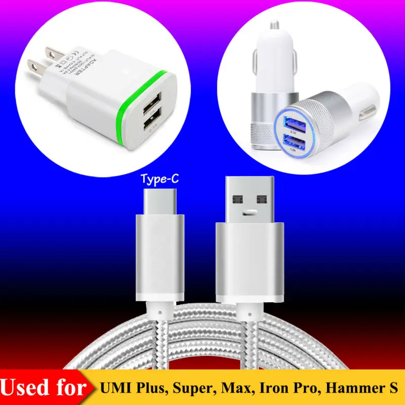 США/ЕС AC штекер двойной USB Автомобильное зарядное устройство для UMiDiGi One Max Z Z1 Z2 S2 S3