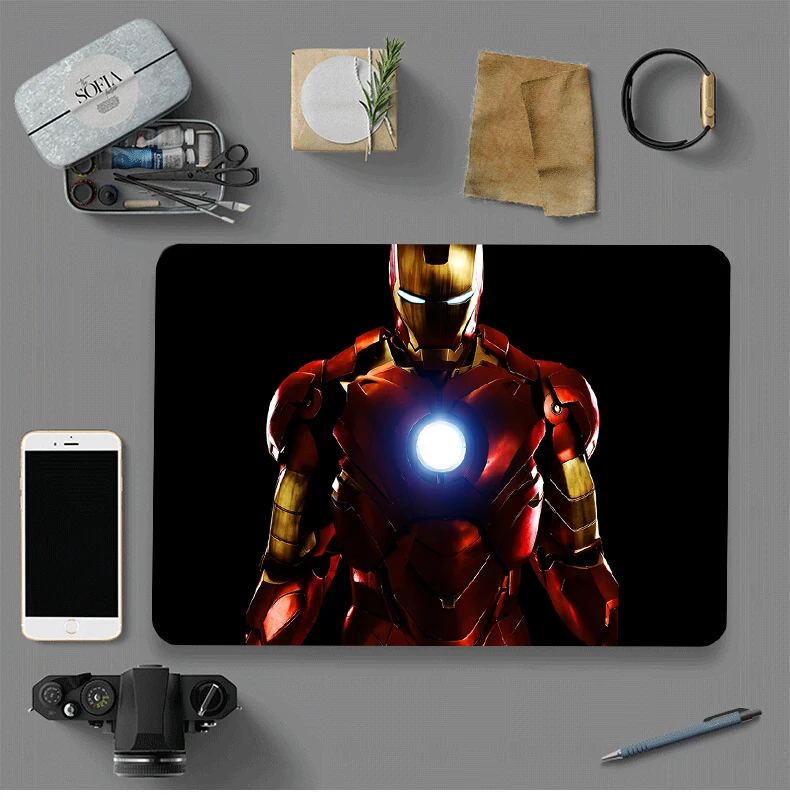 color7 Жесткий чехол для ноутбука с клавиатурой для Apple Macbook Air 11 13 Pro retina Touch Bar& ID 11 11,6 12 13 13,3 15 дюймов - Цвет: color7