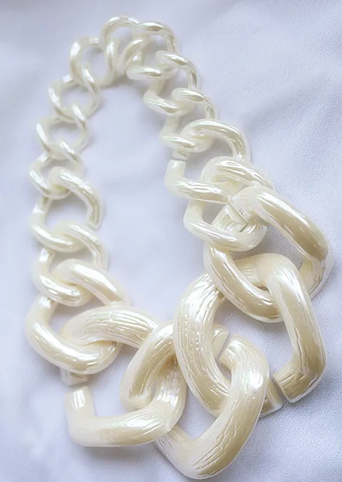 Крупный массивный чокер FishSheep с цепью ошейник ожерелье для женщин большие