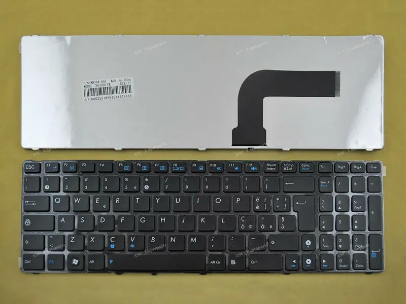 Новая IT итальянская клавиатура для ASUS G72 X53 X54H k53 A53 A52J K52N G51V G53 N53T N71 G73JH G73JW G73SW U50A U50F