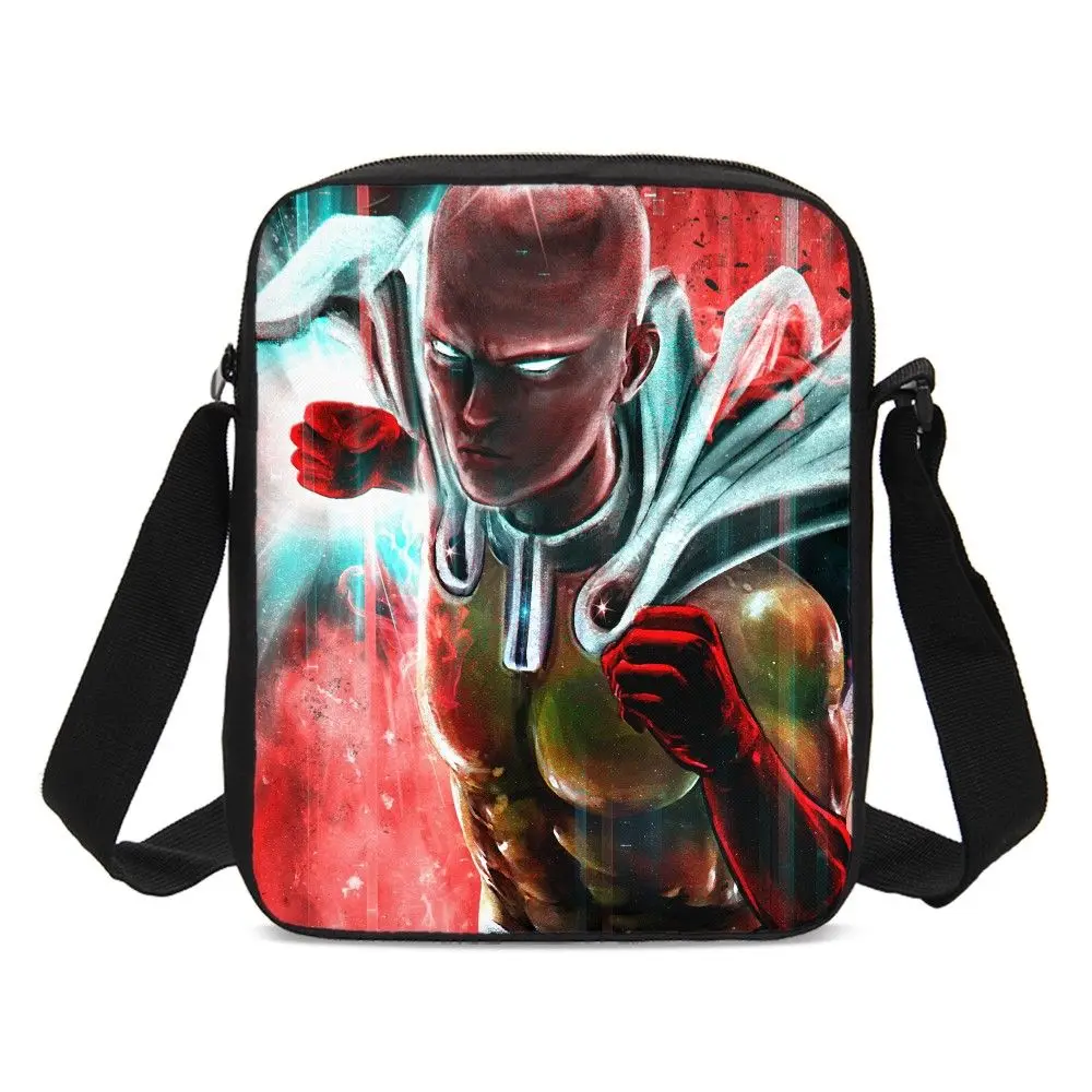 SCBU022001HHY One Punch Man мешок слинга прыжок аниме дизайн, сумка-мессенджер для детей через плечо сумка для мальчиков и девочек плеча Сумки сумка sac a main - Цвет: SCBU022001HHY