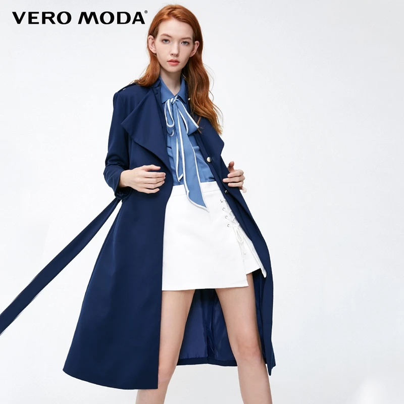 Vero Moda Женское пальто из двух частей с пряжкой на лацкане | 318421501