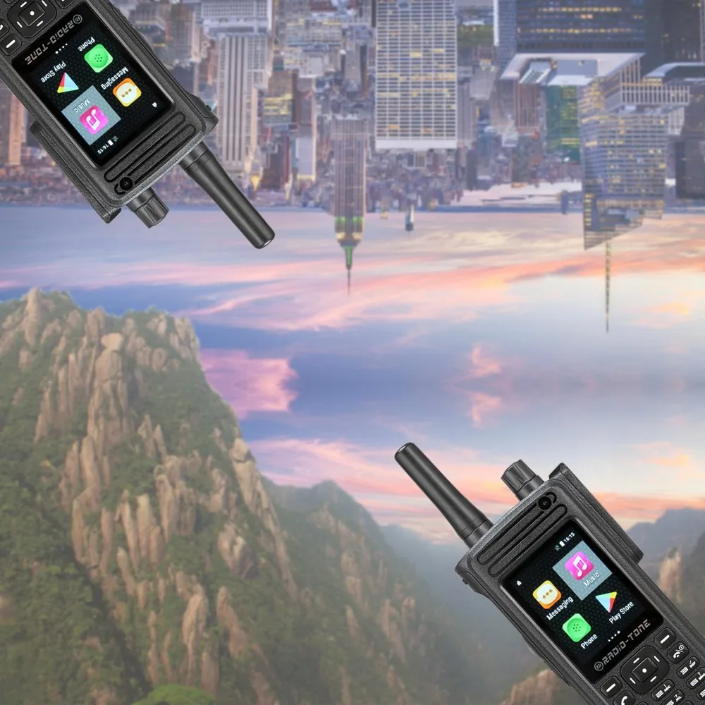 1 шт США/Великобритания/Австралия/ЕС вилка 2 4 дюйма Радио тон RT4 4G LTE Android 6 0 Wifi PTT Zello