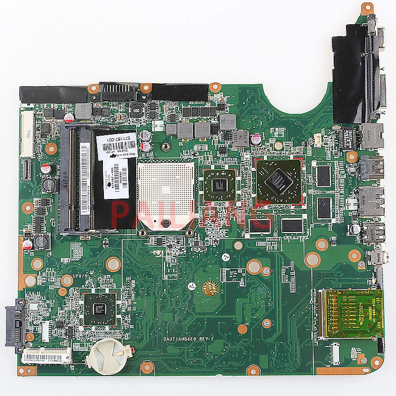 Материнская плата PAILIANG для ноутбука HP DV6 материнская ПК 571187 001 501 DAUT1AMB6E0 full tesed