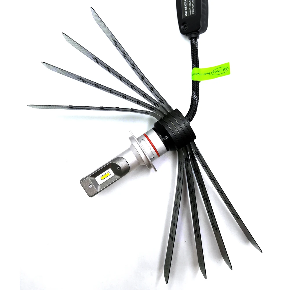 Яркая Автомобильная фара s светодиодный H7 H4 H8/H9/H11 9005 9006 H1 880 чипы cree автомобильная