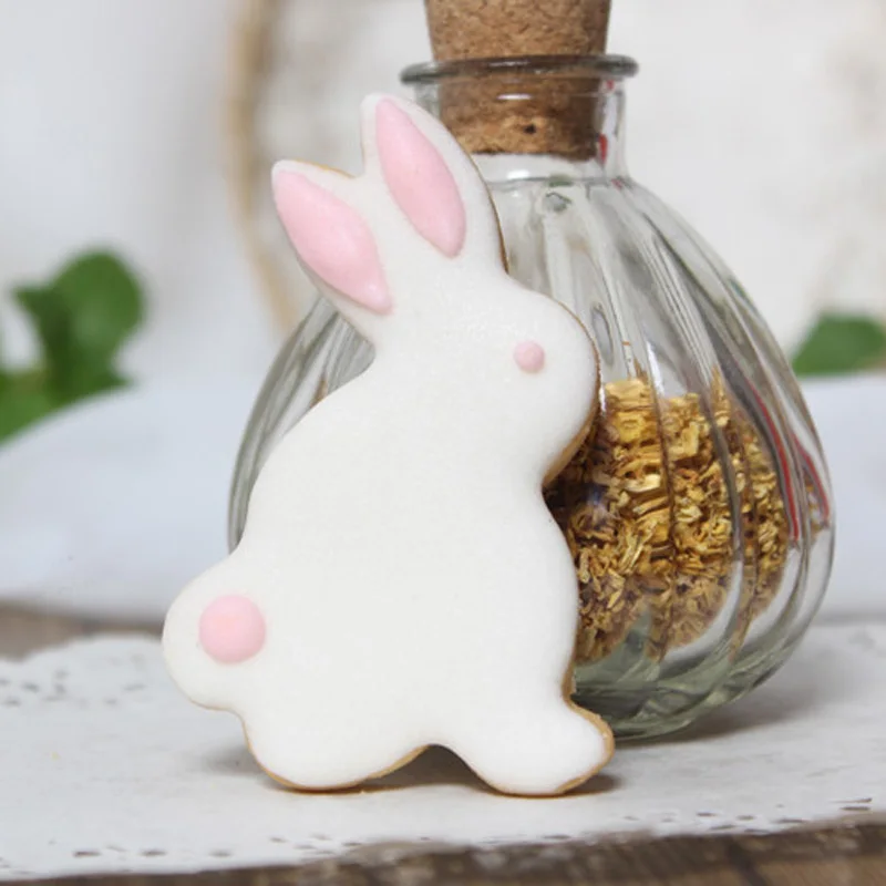 1 шт. Пасхальный кролик молды металлические резаки для печенья кондитерские