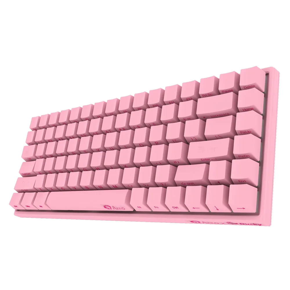 AKKO Ducky 3084 механическая клавиатура Вишневый выключатель MX компактный 84 клавиши