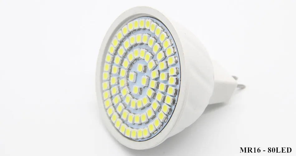 Новый светодиодный прожектор MR16 лампа 5 Вт 6 8 AC 220 В 3528 SMD 48 светодиодов/60