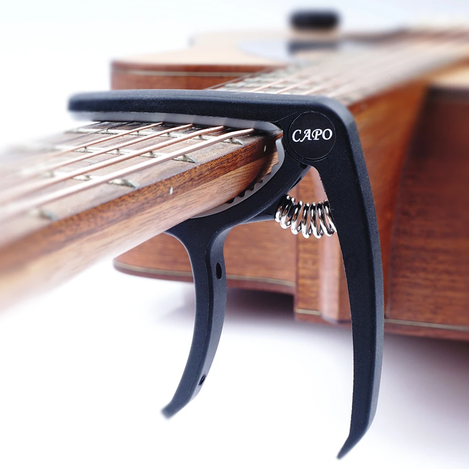 AR. layq Пластик каподастр для 6 String Акустическая классическая Электрогитары тюнинг-зажим для аксессуаров музыкального инструмента