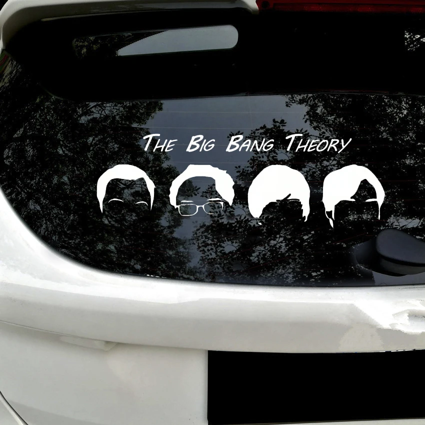 1 шт. 20*7 см автомобильный Стайлинг декоративная наклейка с теорией Большого
