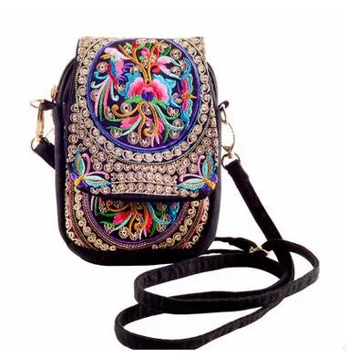 Новая цена-акция женская сумка с вышивкой! Популярные винтажные холщовые сумки