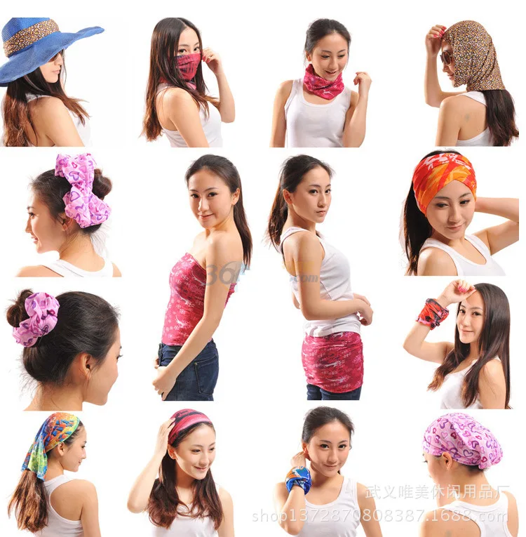Маска для защиты от солнца бандана волшебный женский и мужской тюрбан повязка на