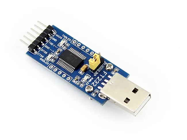 Последовательный модуль адаптера FT232RL FT232 USB 3 В 5 в TTL мини-порт UART | Компьютеры и