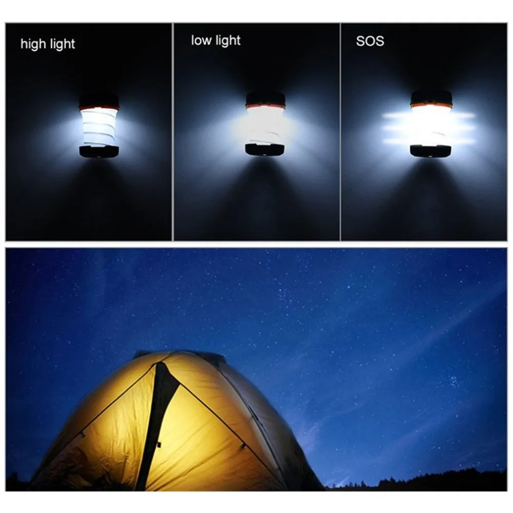 3W Spring Charging Camping Light Outing Lamp Easy To Take Lamps Necessary | Лампы и освещение