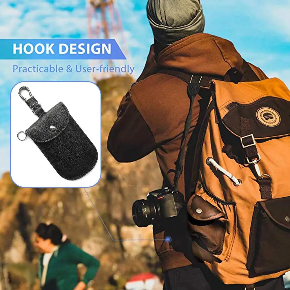 Новая мини сумка Фарадея сигналы блокирующий чехол для ключа автомобиля