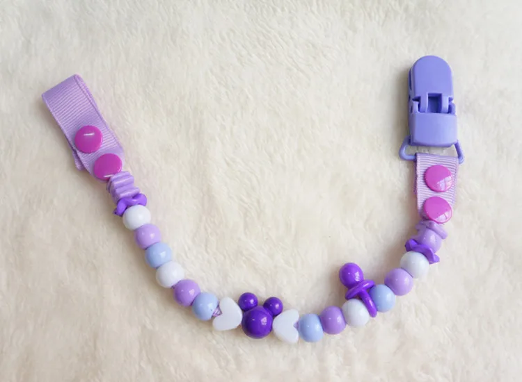 MIYOCAR детские безопасные красочные забавные бусы ручной работы соски цепи/соски