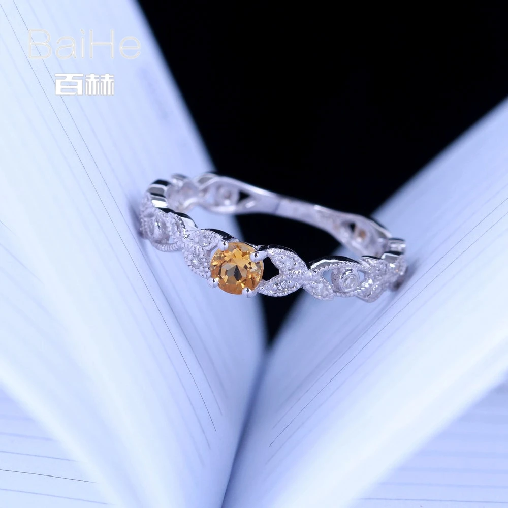 Женское кольцо из серебра 925 пробы с цитрином карата|ring ring|silver citrine ringring women |