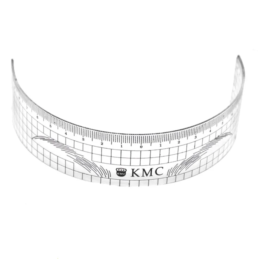 2017 микроблейдинг многоразовый макияж бровей мера направляющая линейка