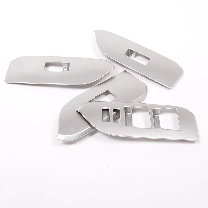4pcs For Toyota Land Cruiser Prado FJ150 150 2010-2018 Door Window Switch Cover Interior Armrest Panel Trims Car Accessory LHD | Автомобили