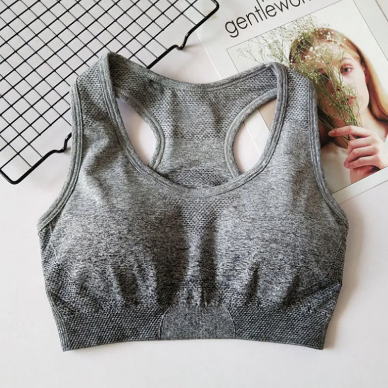 

Women Sports Bra Push Up Seamless Breathable Shock-proof Gym Bra for Fitness MC889