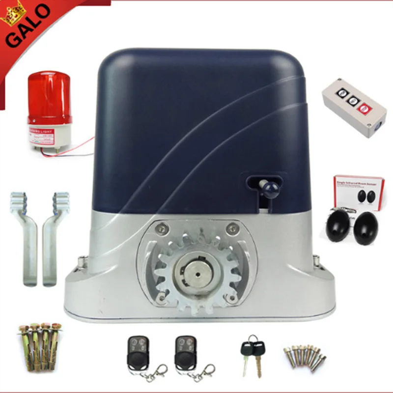 kit3 Полный комплект электронных раздвижных ворот двигателя вождения 600 кг дома или фабрики ворота с 2ps пульт дистанционного управления двери перемещения - Цвет: kit3