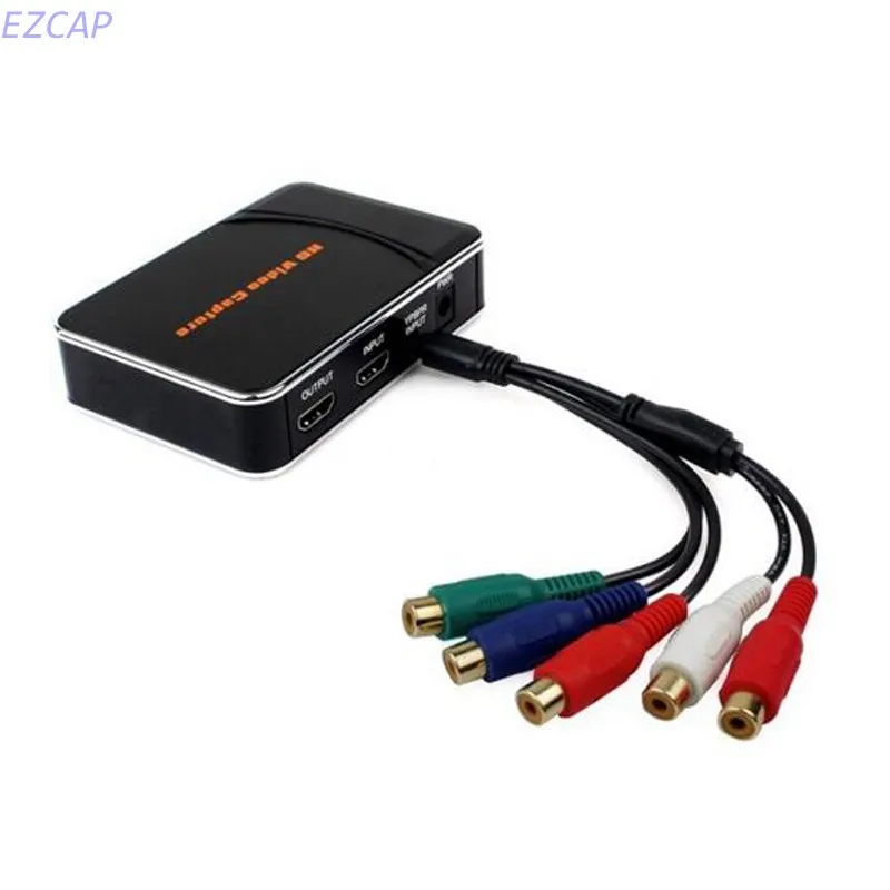 HDMI аудио видео игра захват коробка рекордер YPbPr один clink запись в USB флэш для xbox