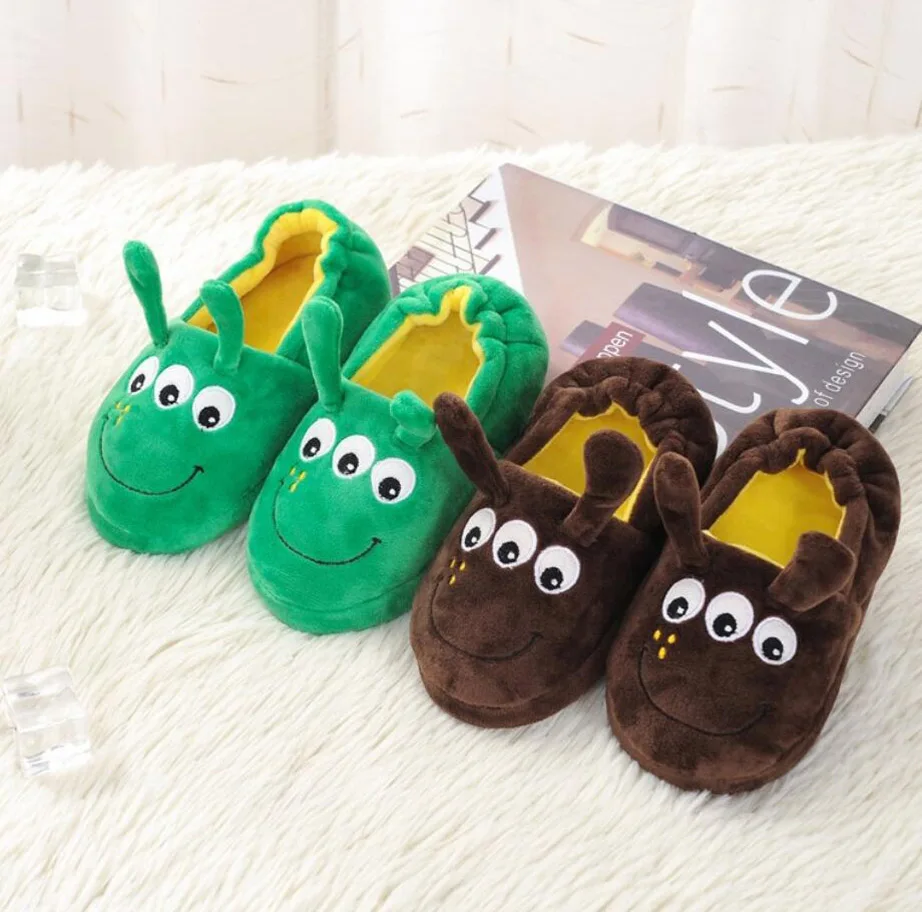 Baby Home Piggy Panda Monkey Slipper Warm Soft Indoor Fashion Floor Slippers for Boy Girls Kids Cartoon Shoes Children | Детская одежда