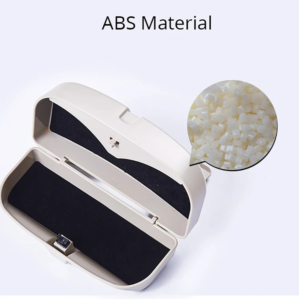 

Universal Car Sun Visor Glasses Case Organizer Glasses Storage Box Holder Visor Sunshade Pockets Auto Accessories