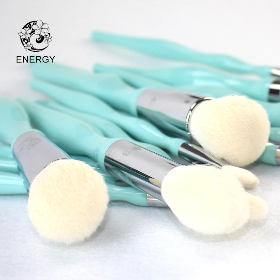 Бренд ENERGY Профессиональные кисти для макияжа 15 шт. набор кистей Brochas Maquillaje Pinceaux