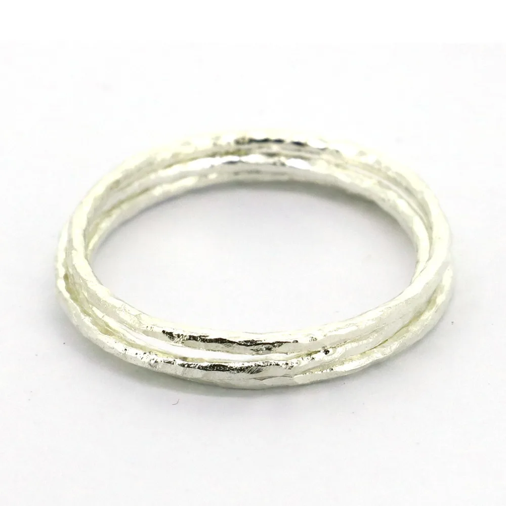 Lotsale комплект из 3 предметов однотонная кованые стерлингового серебра Стека