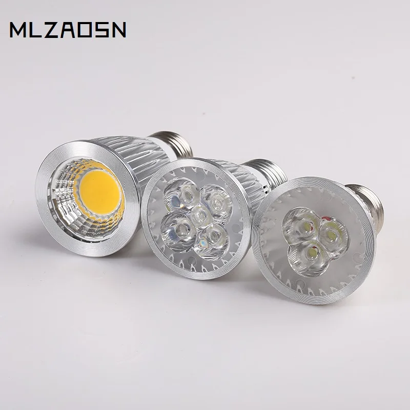 E27 токарный станок алюминиевая лампа Чашка led светодиодные лампы высокой