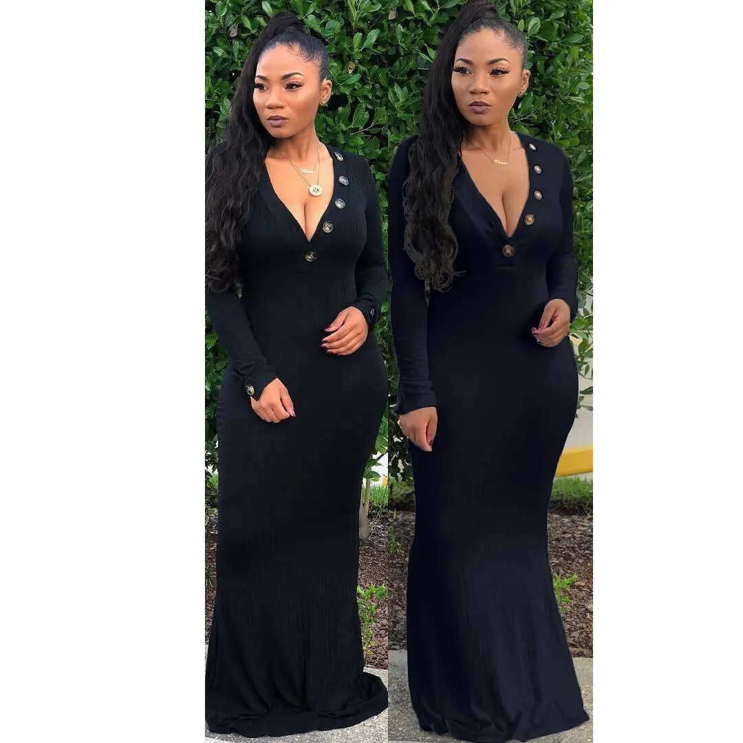 2009 европейские и американские сексуальные модные осенние однотонные темные