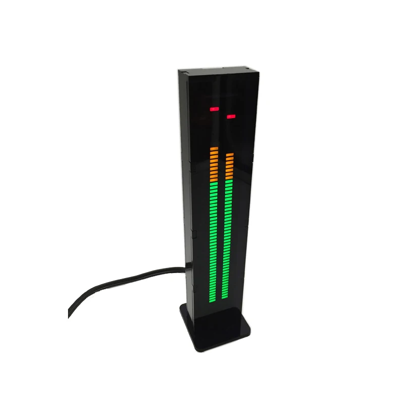 

Nvarcher AS60 светодиодный индикатор музыкального спектра Двухканальный 60 профессиональный уровень отображение громкости светильник индикатор...