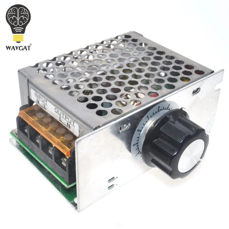 Профессиональные регуляторы напряжения 4000 Вт 220 В высокая мощность SCR контроллер